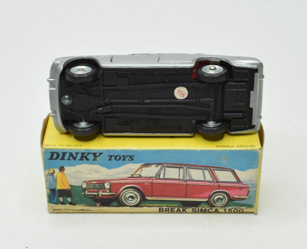 シムカ 1500 ブレーク - フランス ディンキートイズ #507 Dinky 507, Simca 1500 Break - Free Price Guide & Review