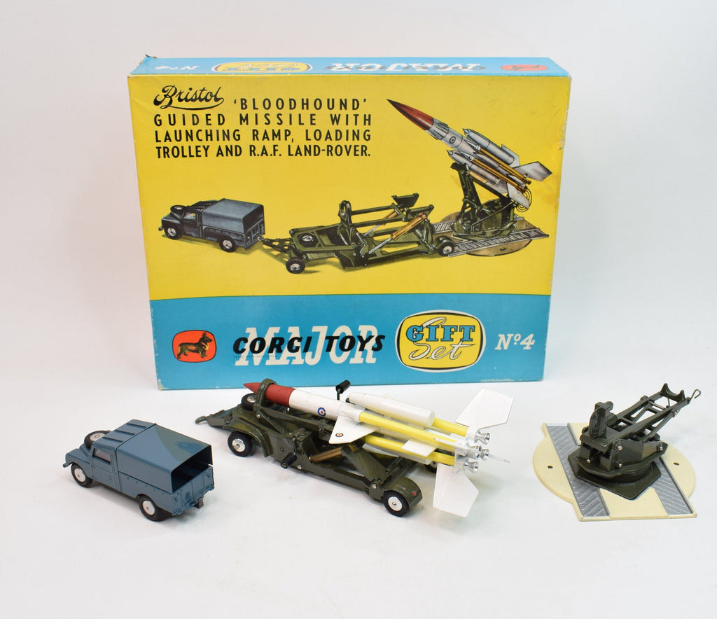 Corgi toys Gift set 4 Blood hound Missile Very Near Mint/Boxed