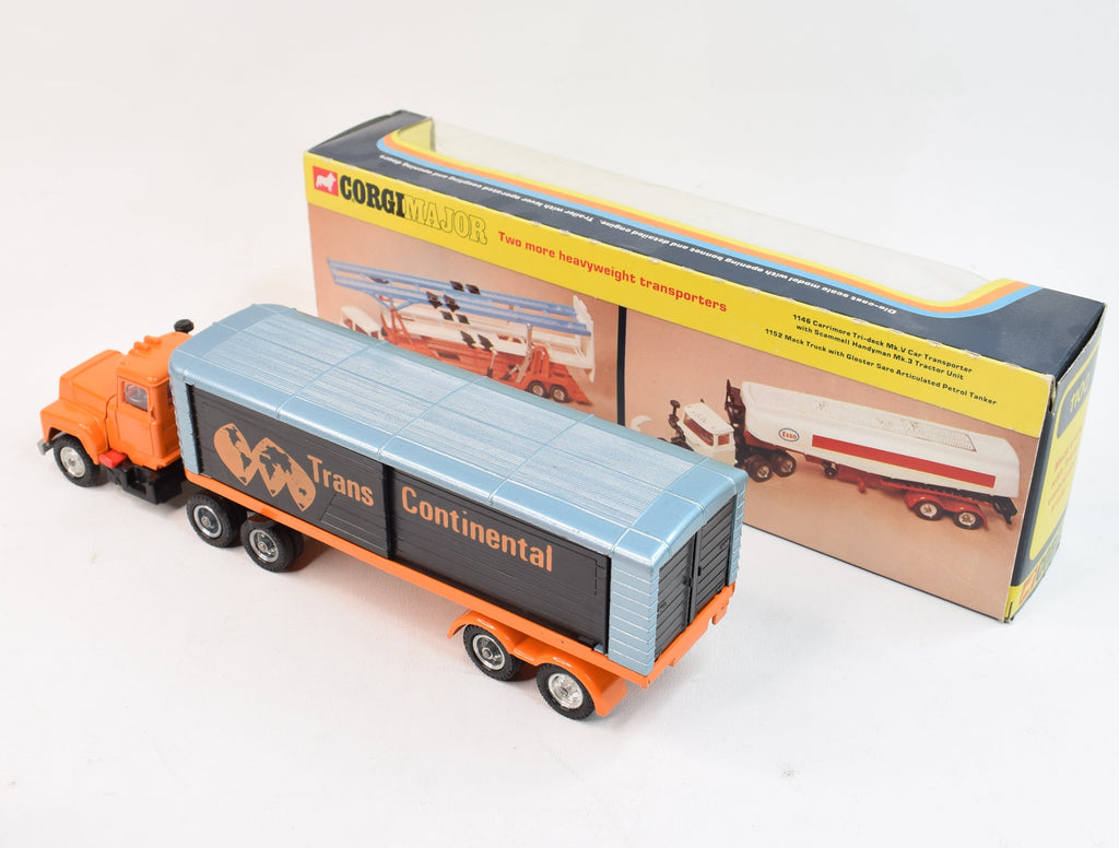 Corgi toys 1100 Trans-Continental Mack Virtually Mint/Boxed – JK