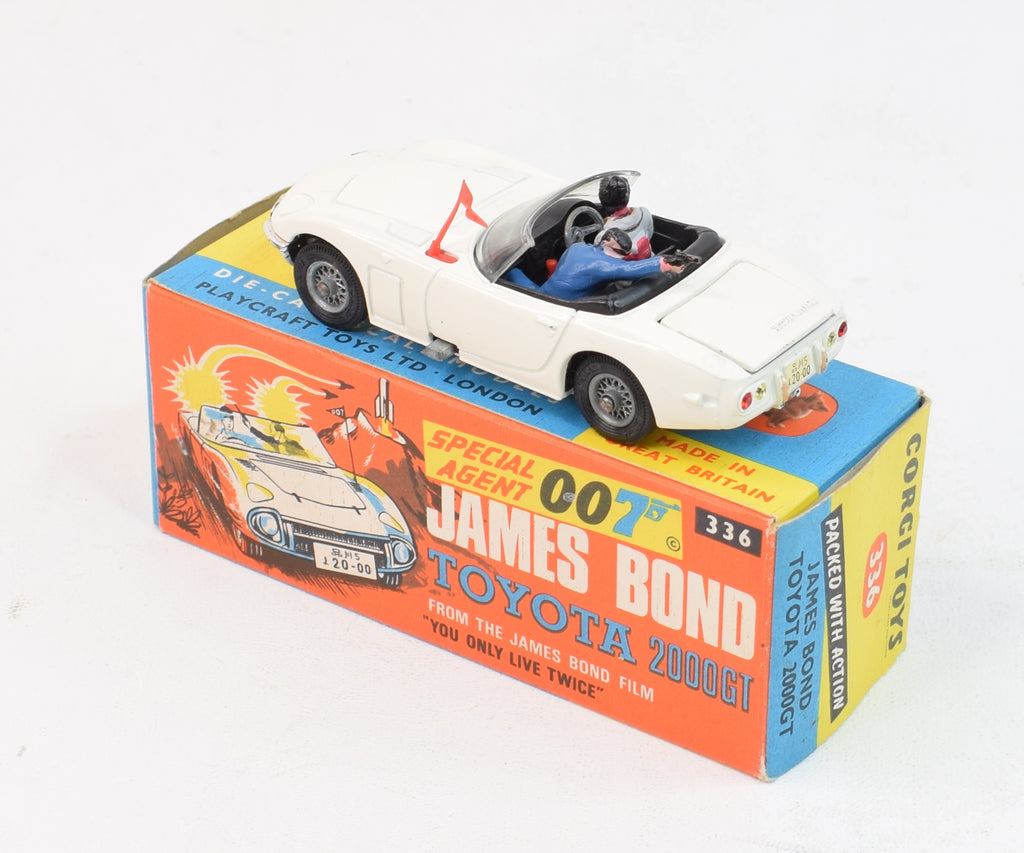 Corgi toys 336 James Bond Toyota Virtually Mint/Nice box – JK DIE