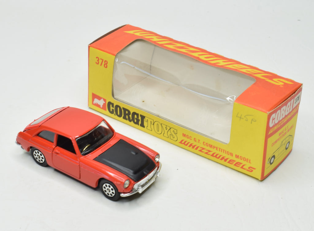 Corgi toys 378 MGC G.T Competition Very Near Mint/Boxed – JK DIE