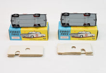 2 x Corgi 237 Oldsmobile Sheriff Car Virtually Mint/Lovely box 'Chris Turner' Collection.