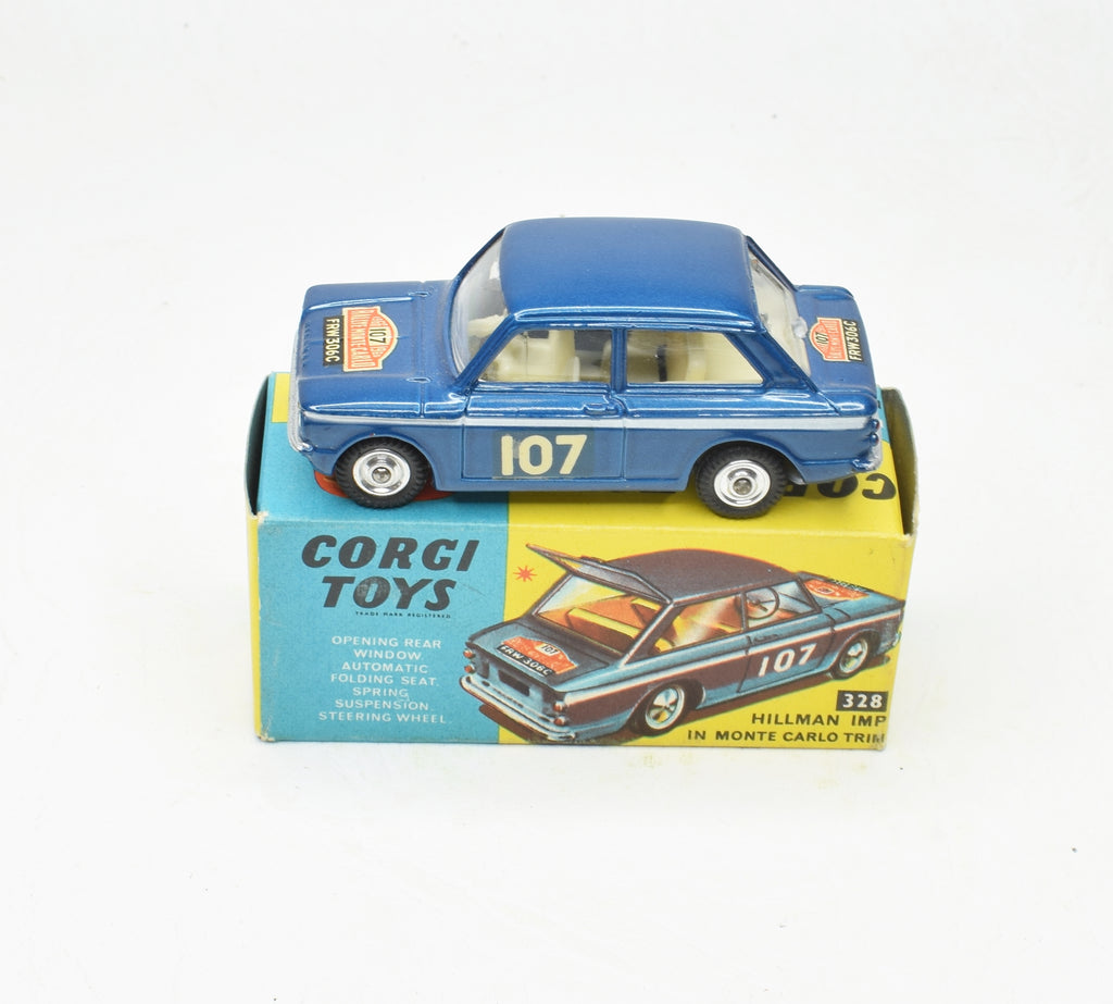 Corgi toys 328 Hillman Imp Very Near Mint/Boxed (New The 'Geneva