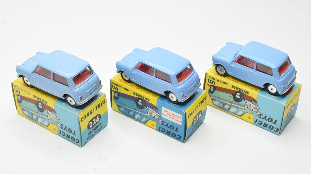 Corgi toys 226 Morris Mini-Minor Virtually Mint/Boxed (New The