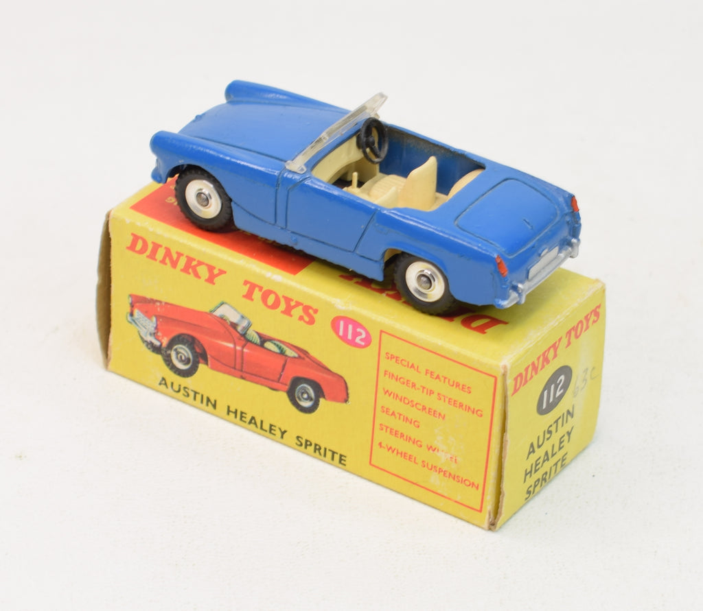 Dinky Toys 112 Austin Healy Sprite 'South African' Very Near Mint