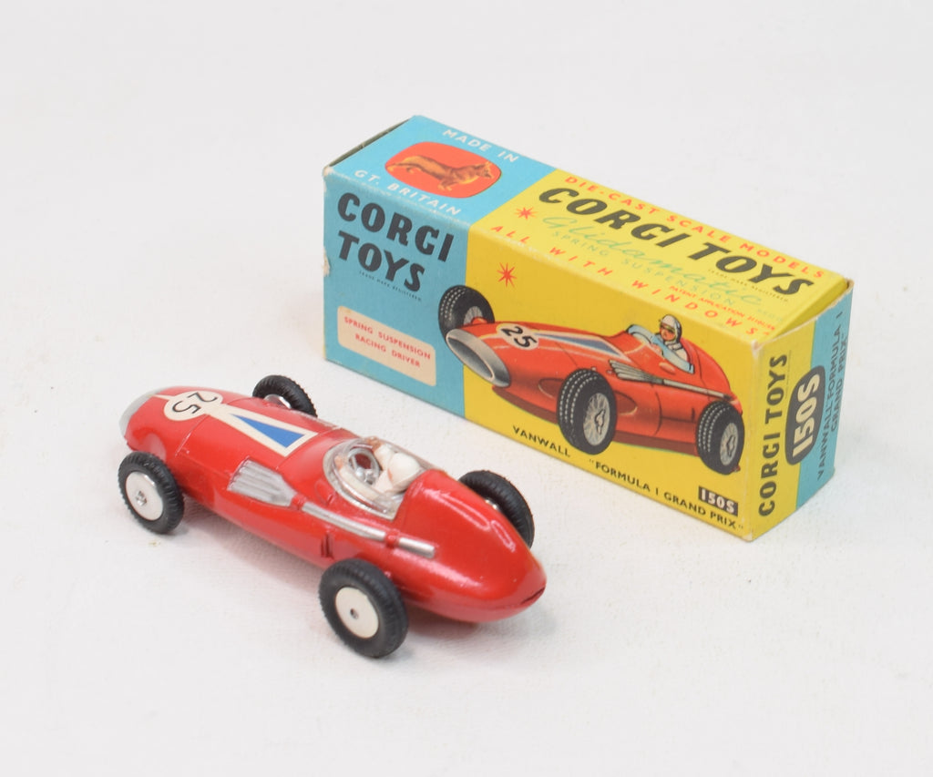 ミニカー CORGI TOYS 150S vanwall formula1 Corgi 150 Vanwall Formula 1 Grand Prix, Mint in Good