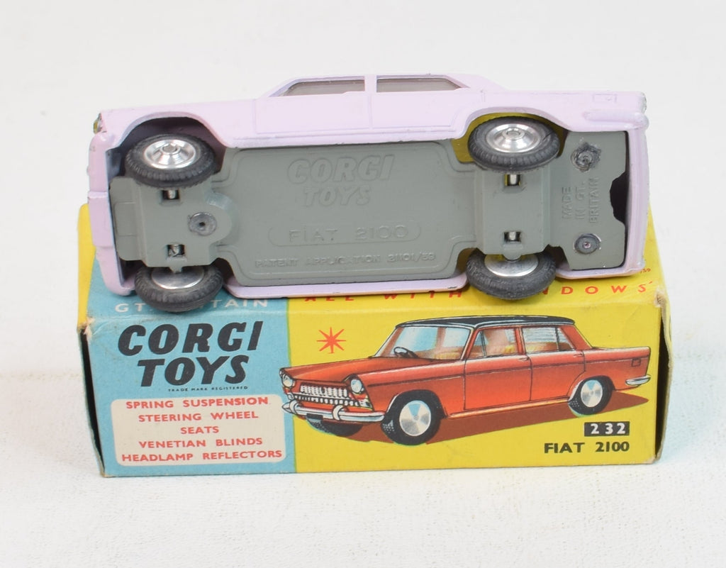 Corgi toys 232 Fiat 2100 Virtually Mint/Boxed – JK DIE-CAST