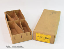 Dinky toy 23d Auto Union - Trade box with dividers.