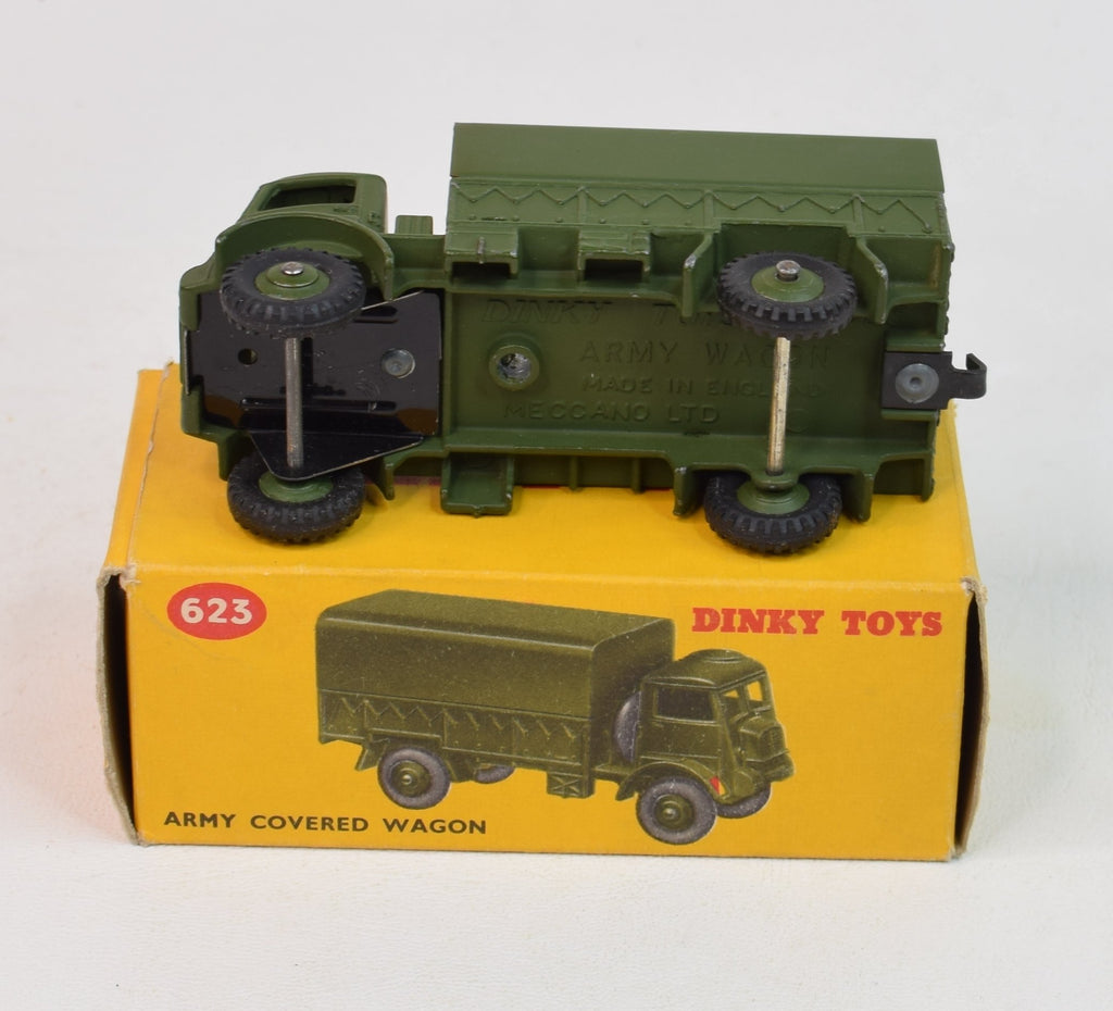 Dinky toys 623 Army Covered Wagon Virtually Mint/Boxed 'Ribble Valley' – JK  DIE-CAST MODELS