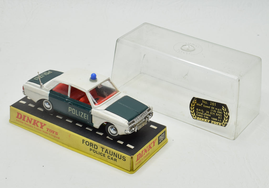 Dinky Toys 261 Ford Taunus 'Polizei' German Promotional Very Near