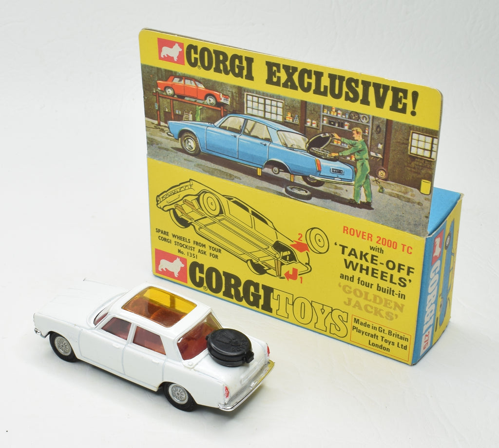 Corgi toys 275 Rover 2000 TC Very Near Mint/Boxed – JK DIE-CAST MODELS