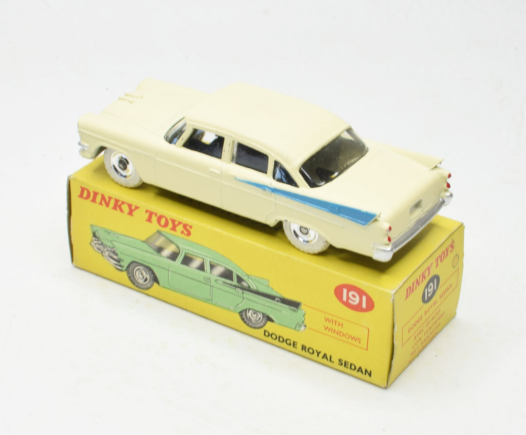 ダッジ ロイヤル セダン - メカノ ディンキートイズ #191 Dinky Toys 191 Dodge Royal Sedan Very Near Mint/Boxed – JK
