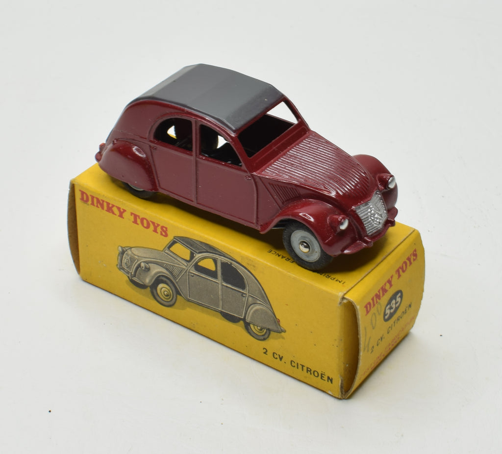 Dinky Toys citroen 2 cv アンティーク　ミニカー Dinky 500, Citroen 2CV made in spain - Free Price Guide & Review