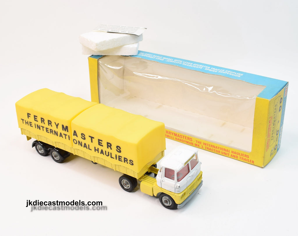 RARE CAMION PORTE-CONTENEURS Corgi Major 1147 Scammell FerryMasters et sa boîte EUR 49,90 RARE CAMION PORTE-CONTENEURS Corgi Major 1147 Scammell FerryMasters et sa boîte EUR 49,90