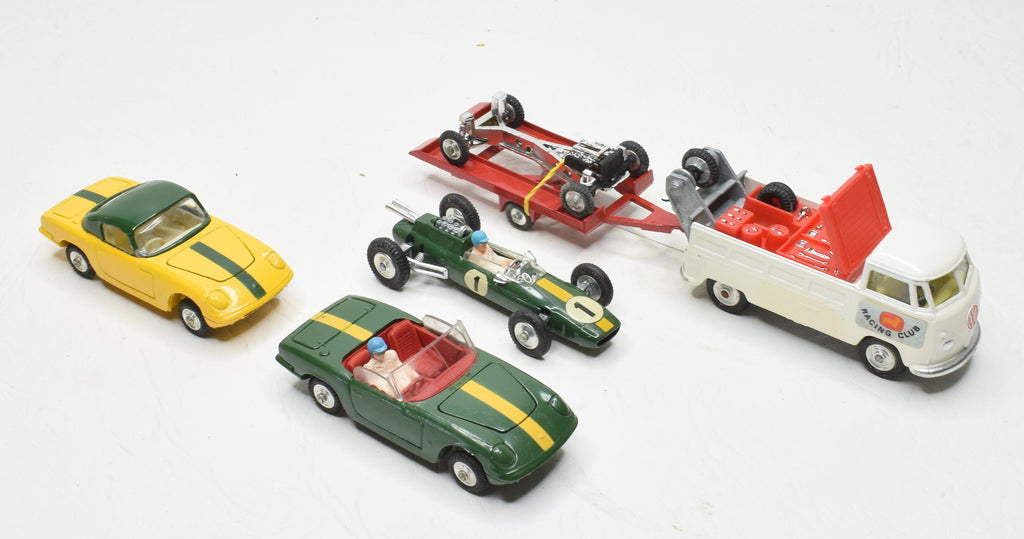 Corgi Toys Gift Set 37 – Lotus Racing Team & Volkswagen – Échelle Réduite – Boîte D’origine