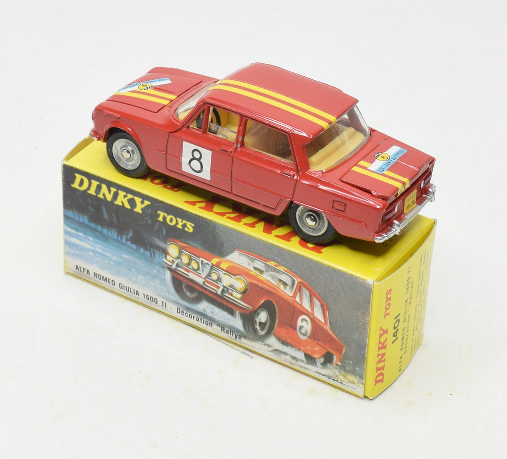 French Dinky 1401 Alfa Romeo Rally Very Near Mint/Boxed – JK DIE