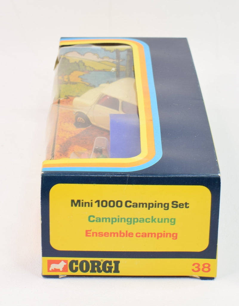 CORGI Mini 1000 Camping Set 38 空箱のみ！ Corgi toys 38 Mini 1000 Camping set Mint/Lovely box 'JJP Vancouver