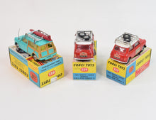 Corgi Toys 339 Austin Monte Carlo Mini Cooper 'S'. Virtually Mint/boxed (Factory error - fitted with 485 roof rack)
