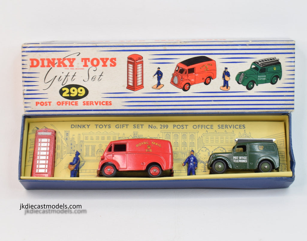 dinky.no299.ポスト、オフィス、セット，1958年製 Dinky toys 299 Post Office Services Gift set Very Near Mint/Boxed