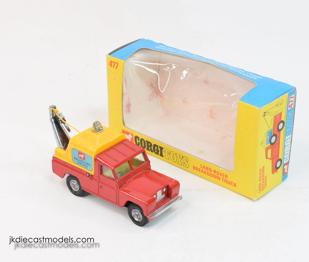 ミニカー Corgi Toys Land Rover Breakdown Service Land-Rover Breakdown Truck (417) – Corgi Model Club USA