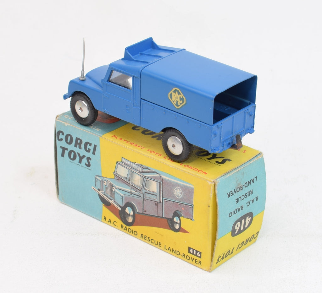 ミニカー CORGI NO.416 LAND ROVER RAC Radio Rescue 416S RAC Radio Rescue Land Rover 3 – Corgi Toys