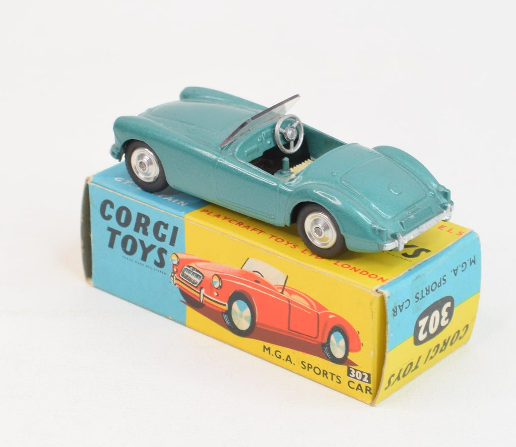 Corgi 302 M G A Sports Car 1957-1966 - Sally Antiques