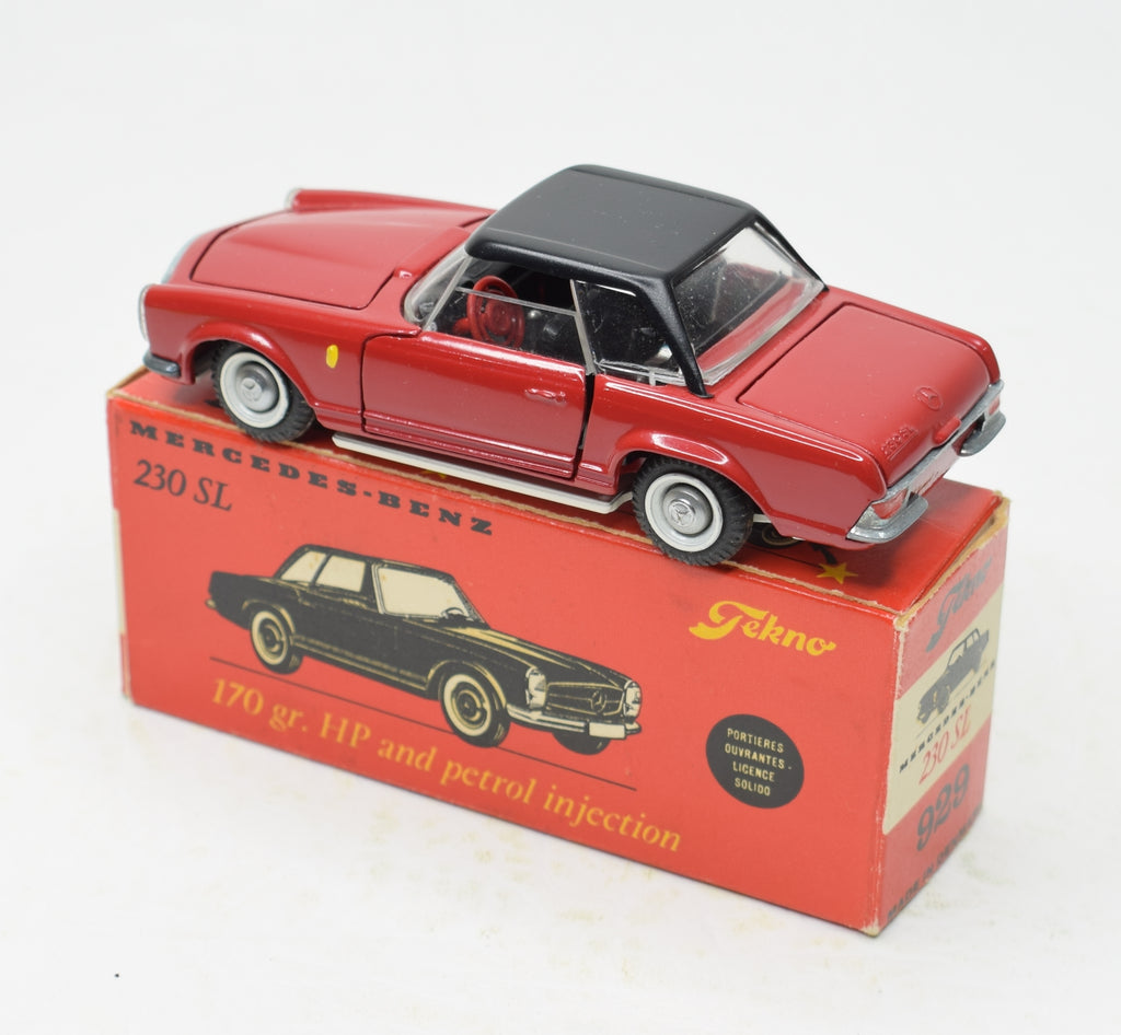 Tekno 929 Mercedes 230sl Virtually Mint/Boxed – JK DIE-CAST MODELS