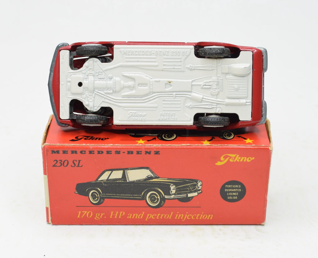 Tekno 929 Mercedes 230sl Virtually Mint/Boxed – JK DIE-CAST MODELS