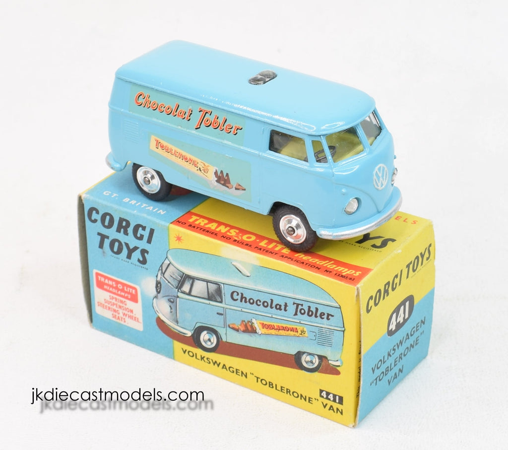 Corgi toys 441 VW Toblerone Virtually Mint/Boxed – JK DIE-CAST