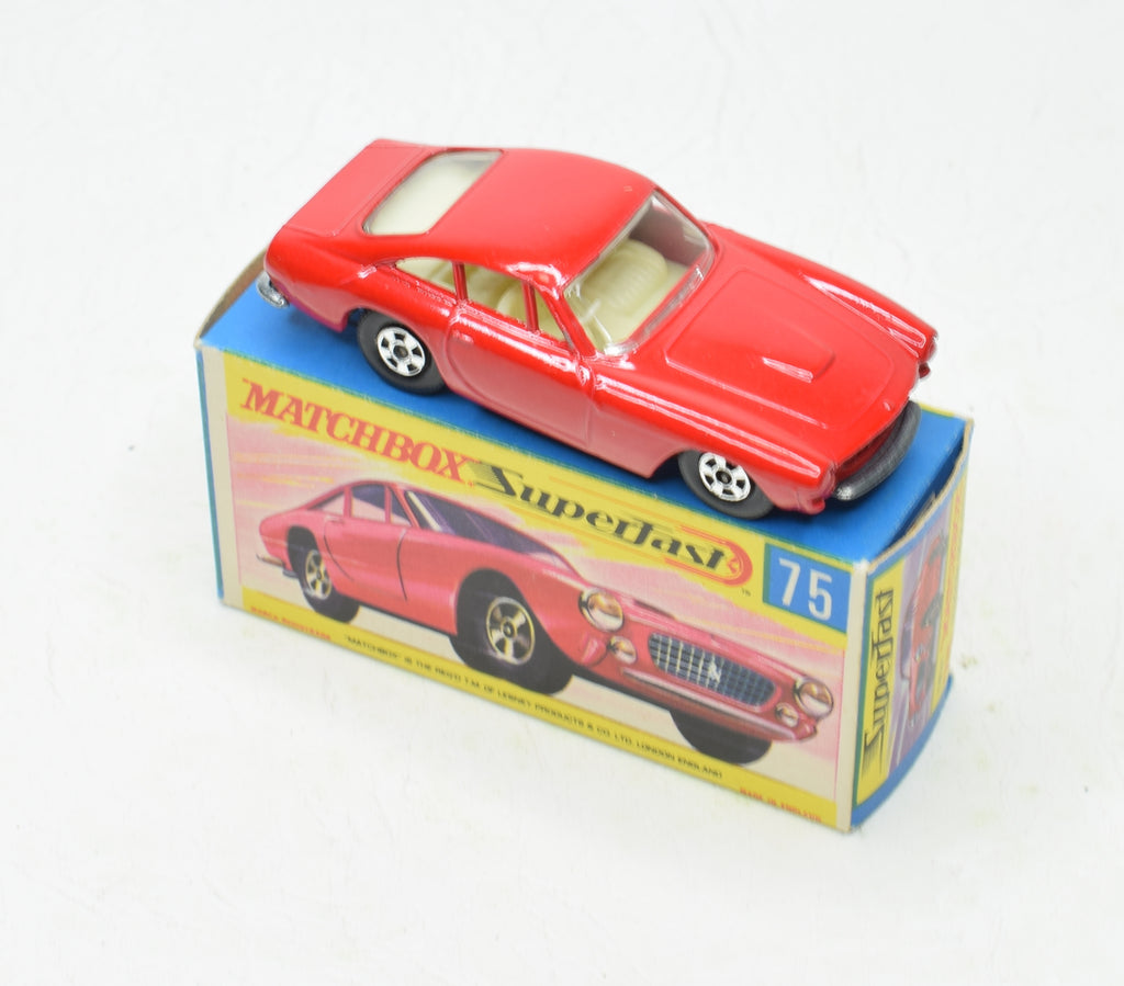 ミニカー MATCHBOX No.75 Ferrari Berlinetta Matchbox 