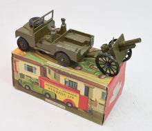 Benbros Qualitoy A.101 Army Land-Rover & Field Gun Very Near Mint/Boxed The 'Heritage' Collection