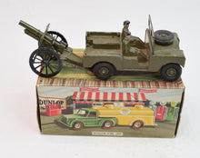 Benbros Qualitoy A.101 Army Land-Rover & Field Gun Very Near Mint/Boxed The 'Heritage' Collection