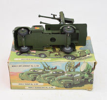 Benbros Qualitoy A102 Anti Aircraft gun Very Near Mint/Boxed The 'Heritage' Collection
