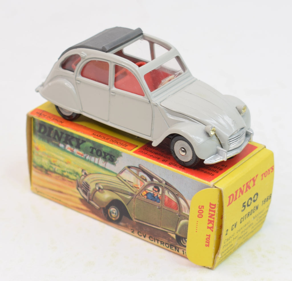 Spanish Dinky Toys 500 Citroen 2cv 1966 Virtually Mint/Boxed