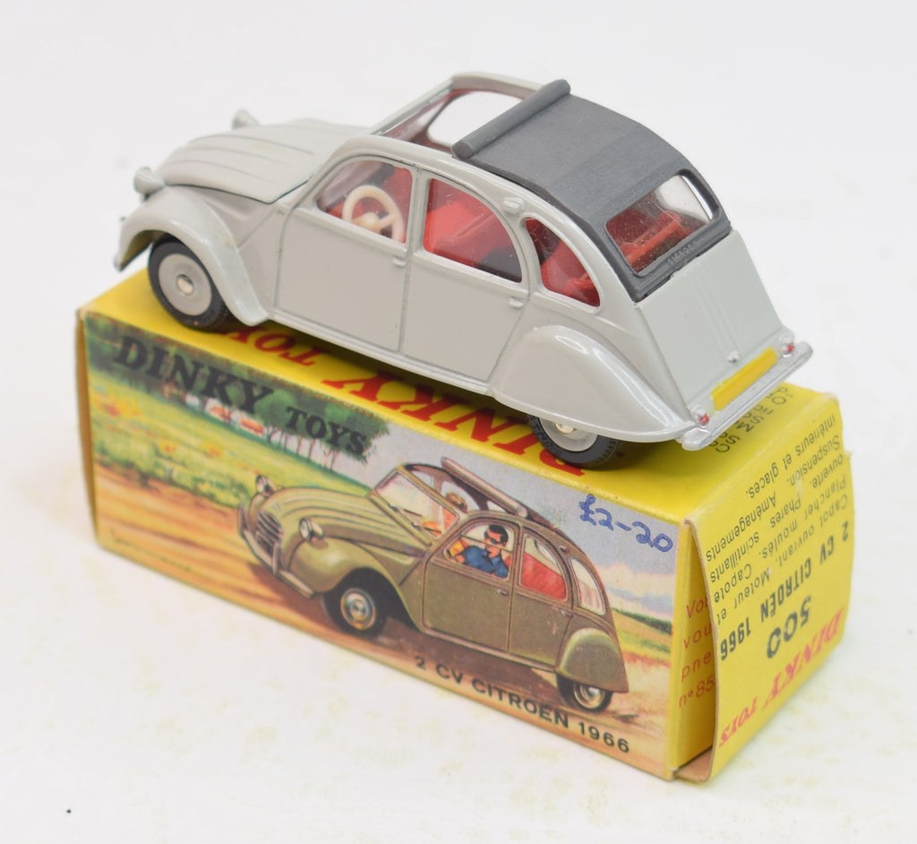 Spanish Dinky Toys 500 Citroen 2cv 1966 Virtually Mint/Boxed