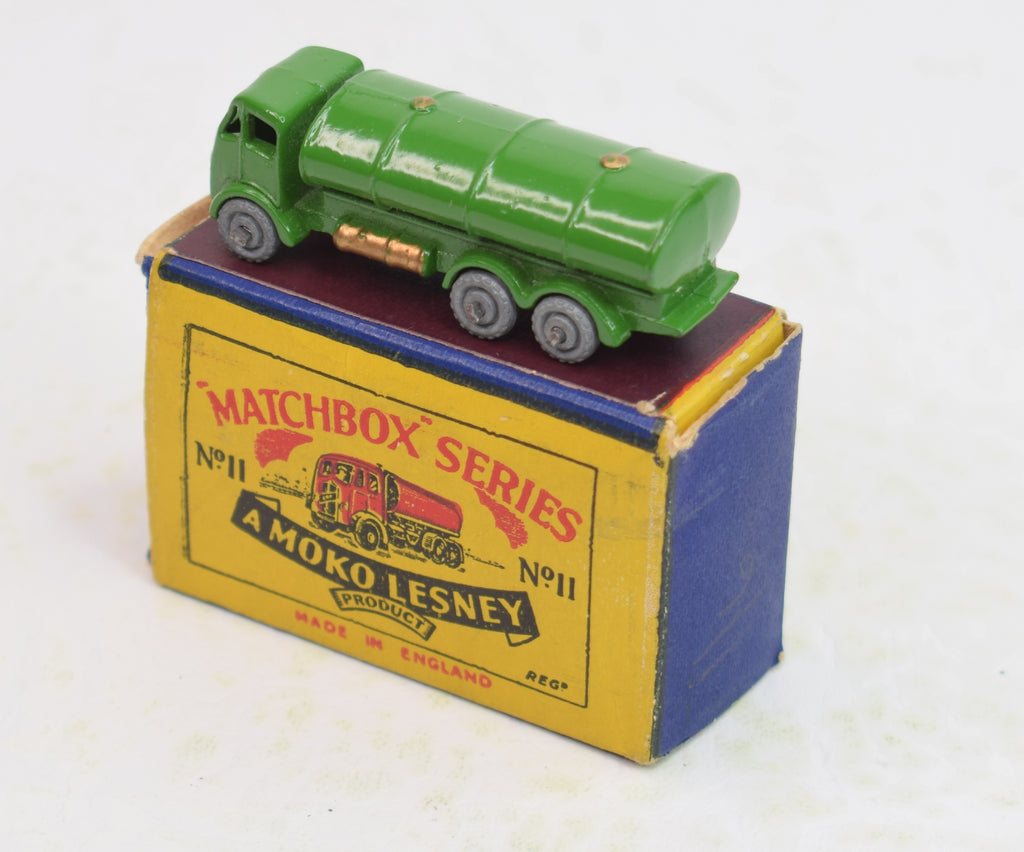 Matchbox Lesney 11 ERF Tanker RW/B1 Very Near Mint/Boxed – JK DIE