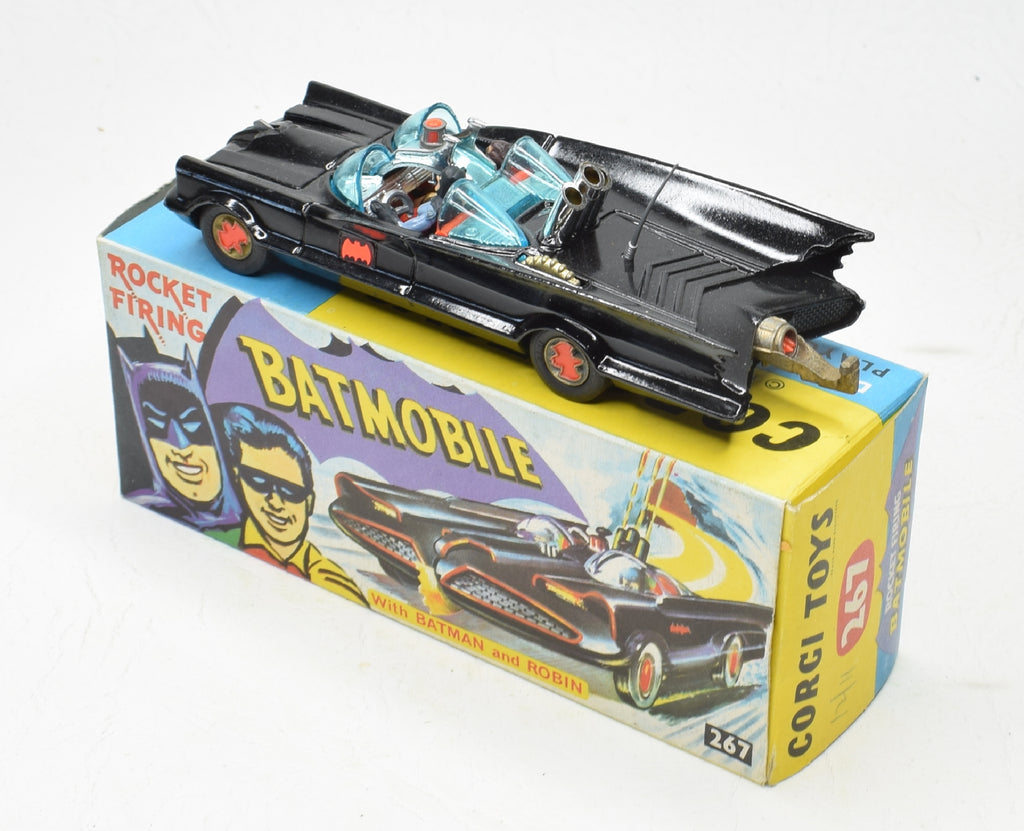 Corgi toys 267 Batmobile Virtually Mint/Boxed (2nd issue without door – JK  DIE-CAST MODELS