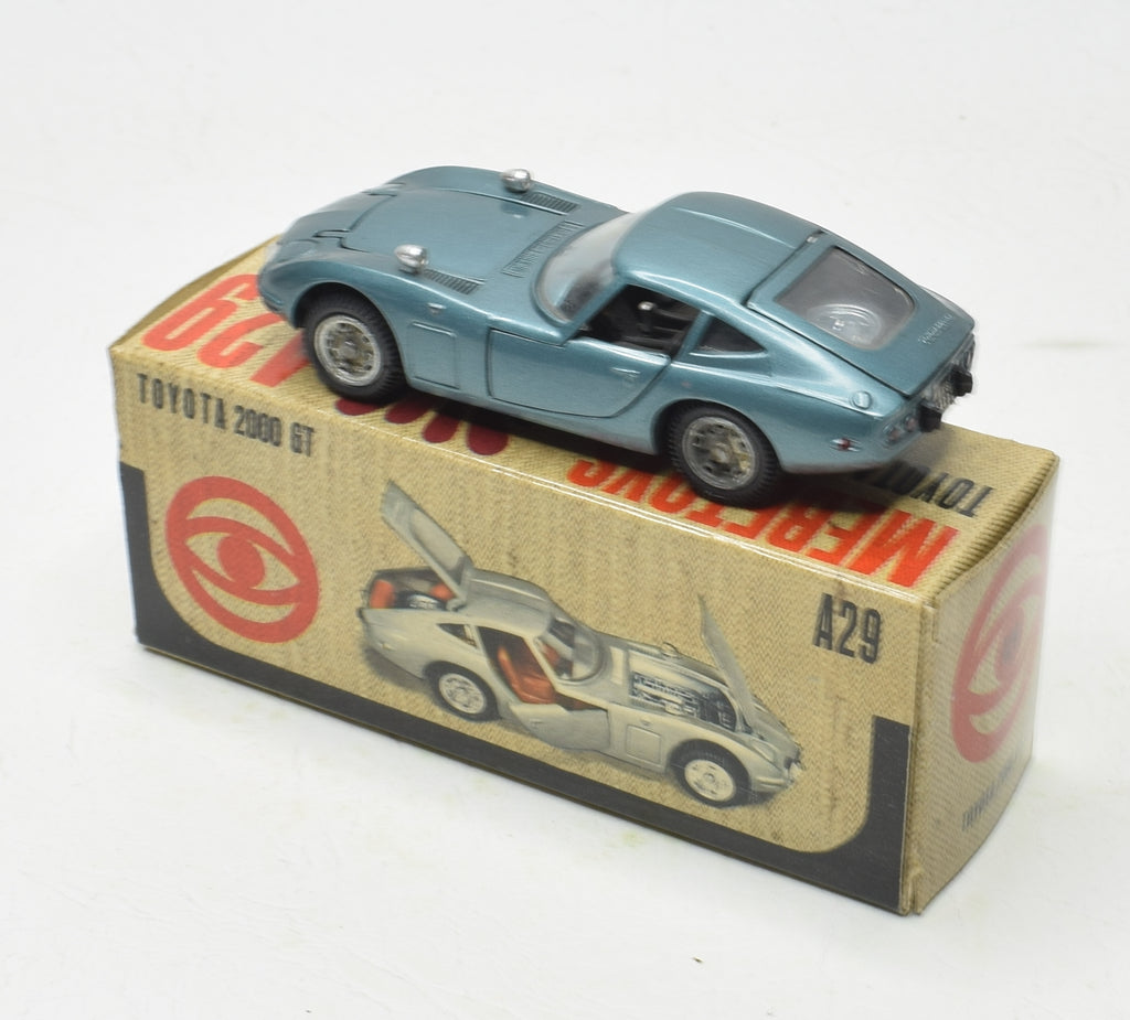 Mebetoys A29 Toyota 200 GT Virtually Mint/Boxed (Petrol blue) – JK