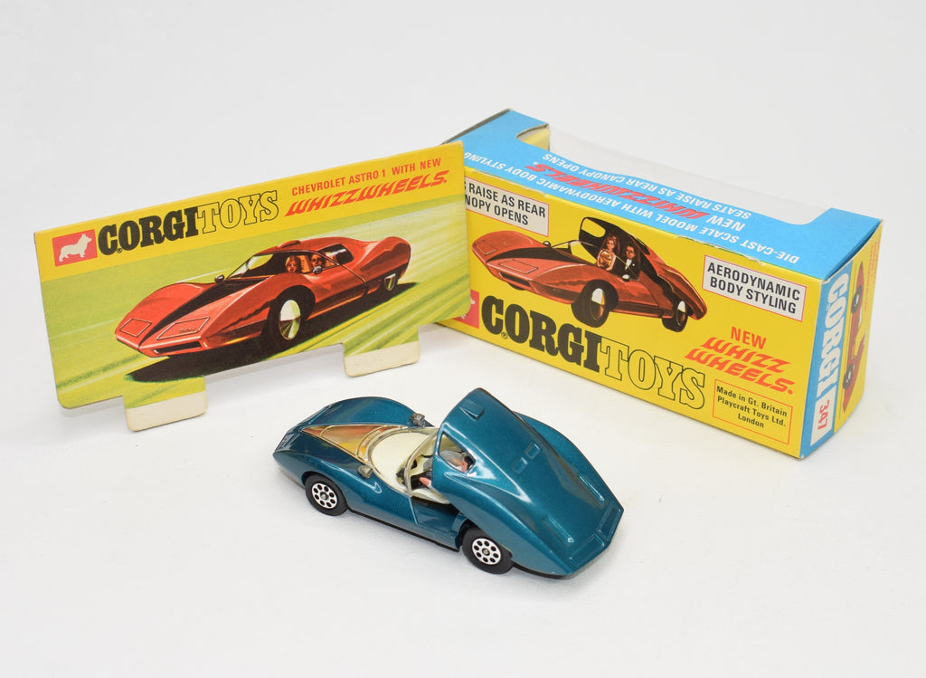 当時貴重★レア★CORGI TOYS 347 ★シボレーアストロ ★箱付★現状 Corgi 347 - QDT