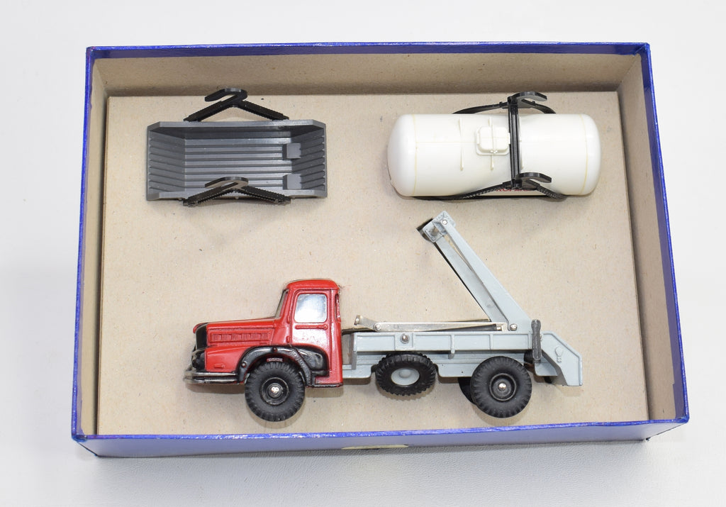 DINKY ATLAS COFFRET 805 CAMION UNIC MULTIBENNE NEUF BOITE ouvert pour DINKY ATLAS COFFRET 805 CAMION UNIC MULTIBENNE NEUF BOITE ouvert pour