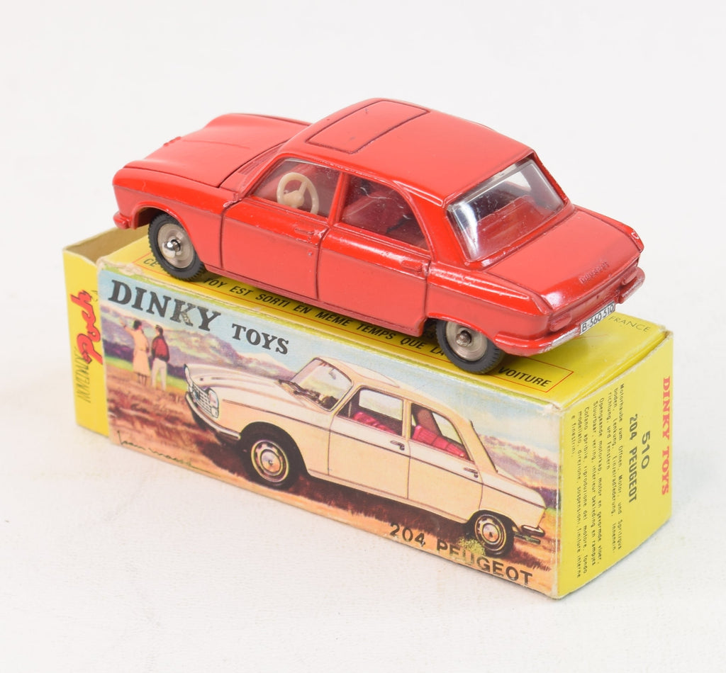 French Dinky Poch 510 Peugeot 204 Virtually Mint/Boxed – JK DIE