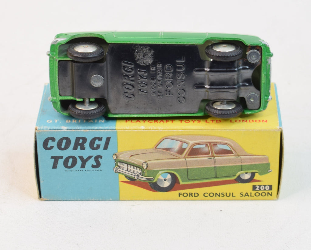 Miniature Corgi Toys 1:43 - Ford Consul Saloon N°200 - Voiture De Collection