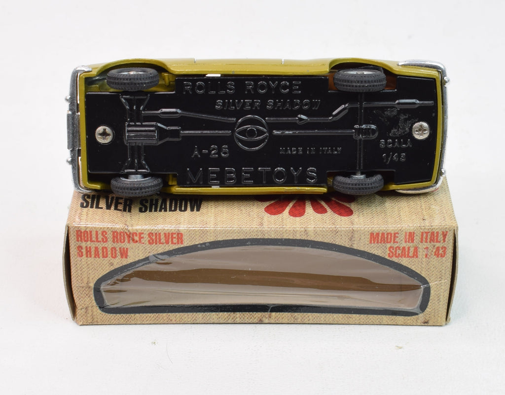 ミニカー MEBETOYS A26 ROLLS ROYCE SILVER SHADOW Mebetoys A26 Rolls Royce Silver Shadow Virtually Mint/Boxed