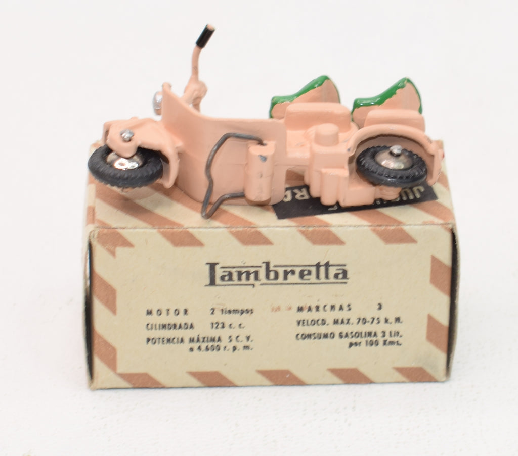 Ancien Side-car Dalia Pour Lambretta – Collection Pièce Unique, Modèle Mercury – Parfait Pour Resto Ou Déco