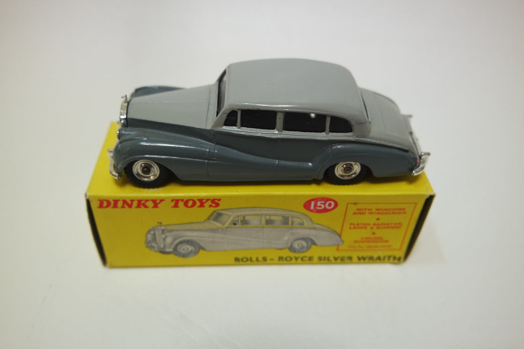 Dinky Rolls Royce Silver Wraith 150 Diecast Boîte France Meccano Jouets 1:43
