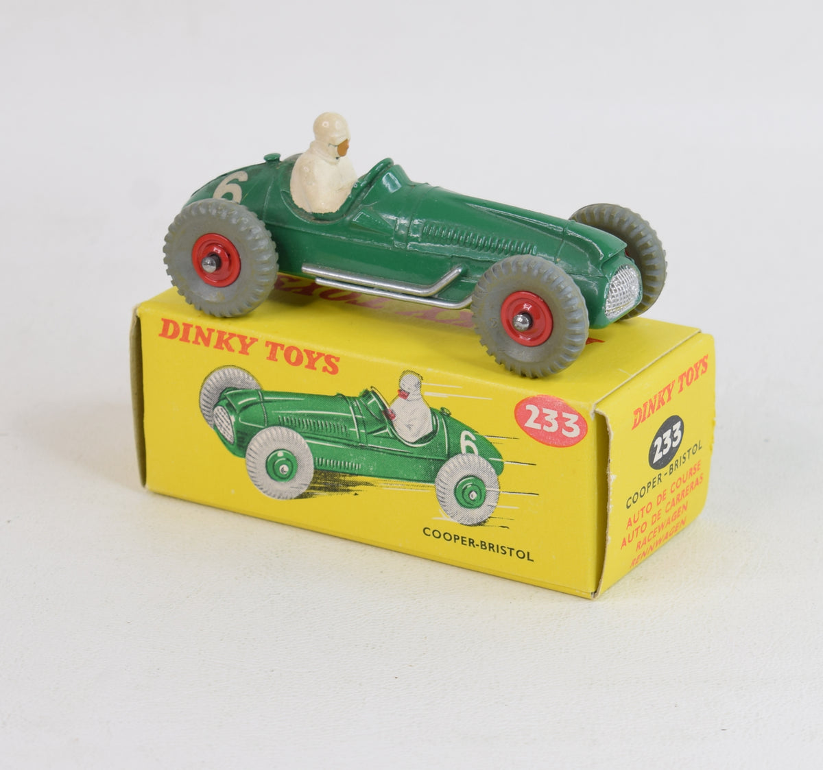 Dinky Toys 233 Cooper-Bristol Virtually Mint/Nice box