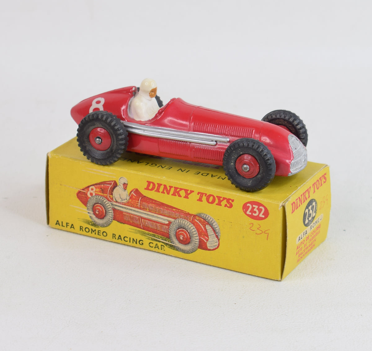 Dinky Toys 232 Alfa Romeo Virtually Mint/Boxed