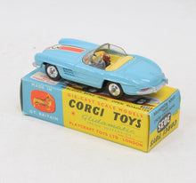 Corgi toys 303s Mercedes-Benz 300sl Roadster RN3 Virtually Mint/Nice box