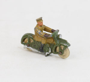Dinky toys 37c Royal signal corps despatch rider
