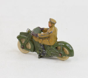 Dinky toys 37c Royal signal corps despatch rider